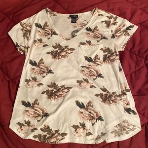 rue21 flower shirt